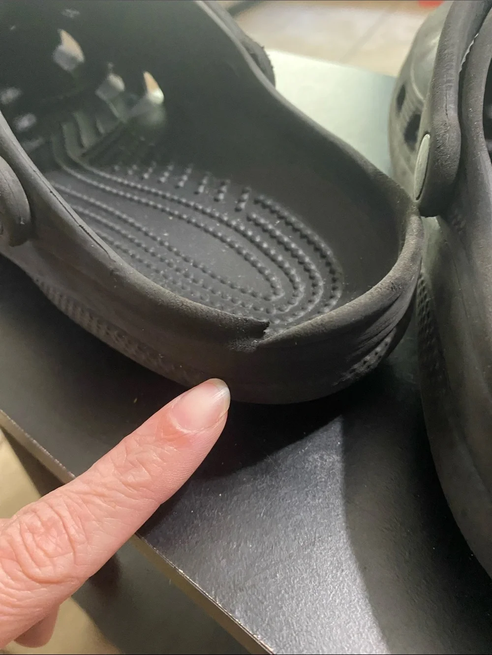Black Classic Foam Crocs